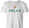 Funny Relax, chill, take a load off luxurious humor Men's T-Shirt