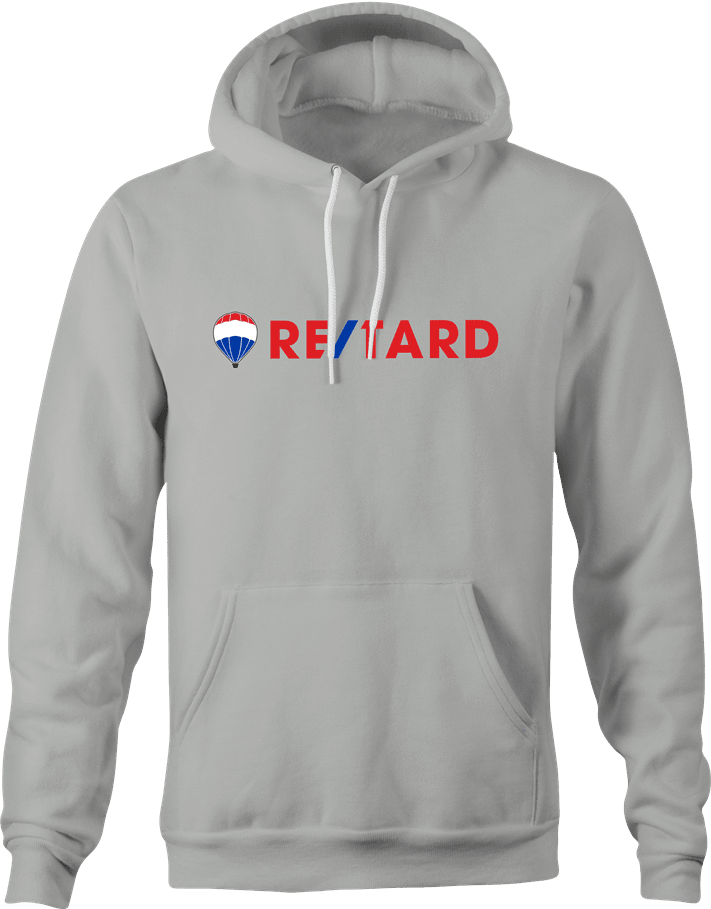 funny retarded t-shirt Ash Grey hoodie