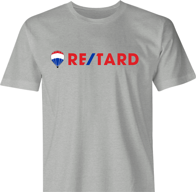 funny retarded men's t-shirt