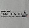 Funny Bong Wars: Revenge of The Spliff Star Wars Weed Parody Ash Grey T-Shirt