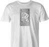 Funny Rick Astleyt Rick Rolled Rolls Royce white men's t-shirt 