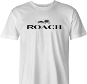 Funny Cockaroach Luxury Handbags Mashup Parody White Men's T-Shirt