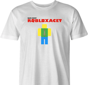 Funny bad back roblox  t-shirt white men's 