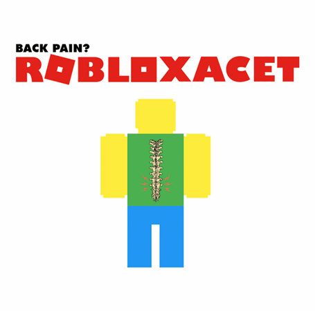 Funny bad back roblox  t-shirt white 