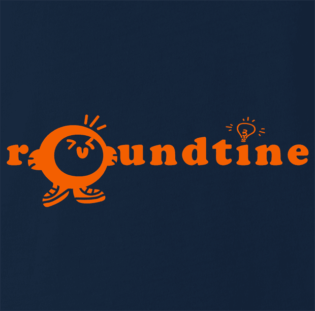 Funny Kenny Bania Roundtine Seinfeld Parody Navy t-shirt