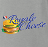 Royale With Cheese pulp fiction mcdonalds parody grey t-shirt 