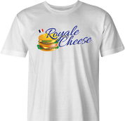 Royale With Cheese pulp fiction mcdonalds parody men's t-shirt 
