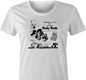 Funny goonies baby ruth sloth chunk women's white t-shirt 