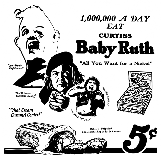 Funny goonies baby ruth sloth chunk white t-shirt