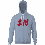 Funny S&M sexy H&M light blue hoodie