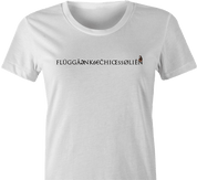Funny Eurotrip Vandersexxx Safe Word | Fluggaenkoecchicebolsen | FLÜGGÅ?NK?€?HIŒßØL?ÊN Parody White Women's T-Shirt