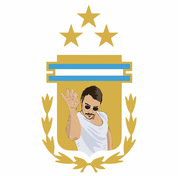 funny salt bae argentina soccer men's white t-shirt 