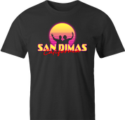 Funny San Dimas High School Football Rules! Bill & Ted's Parodymen's t-shirt