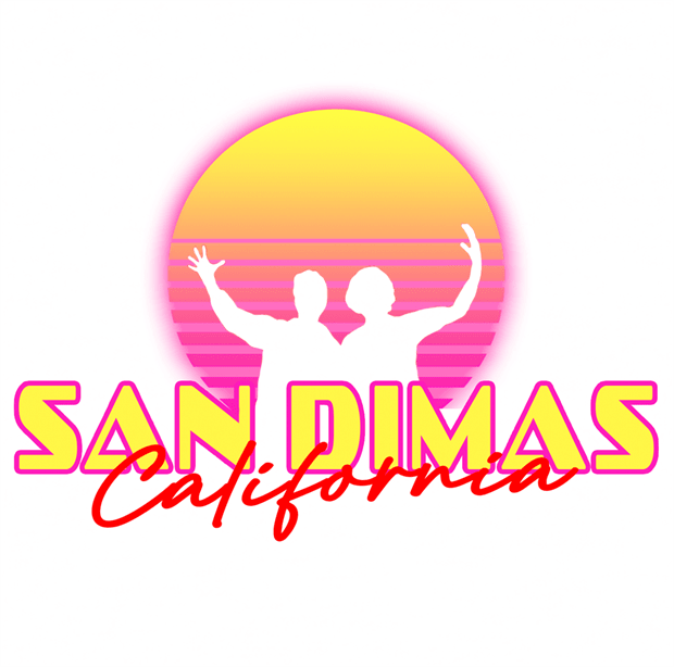 Funny San Dimas High School Football Rules! Bill & Ted's Parodywhite tee
