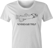 Funny jewish yiddish schmeckle t-shirt women's white 