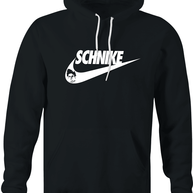 Funny Holy Schnike Chris Farely Parody black hoodie