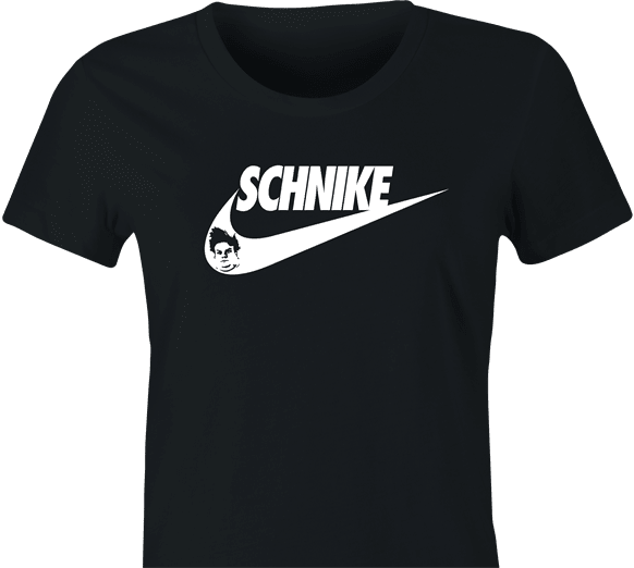 Funny Holy Schnike Chris Farely Parody women's black