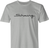 funny Wayne's World Shwing Parody men's t-shirt