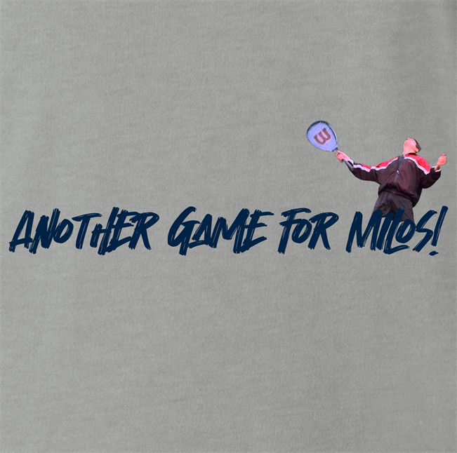 another game for tennis t-shirt men's grey