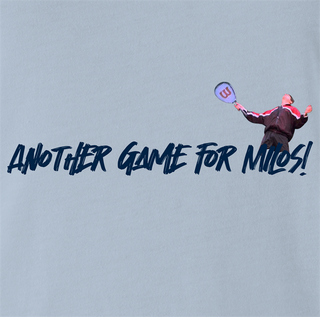 another game for tennis t-shirt men's light blue