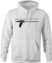 set gaysers phasers gay pride star trek white hoodie