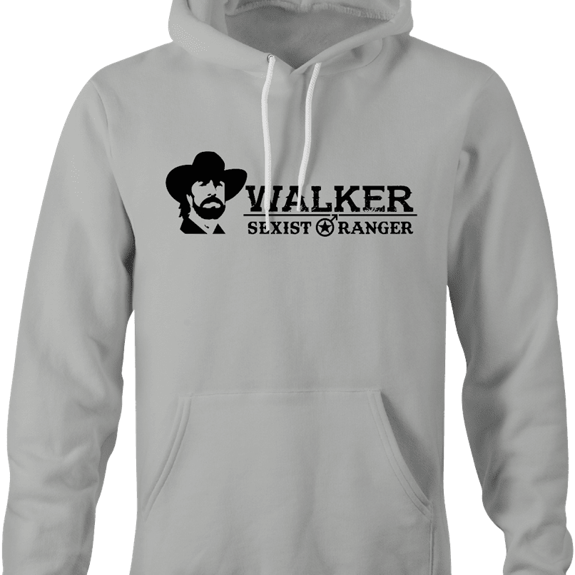 Funny Sexist Ranger Walker mashup hoodie