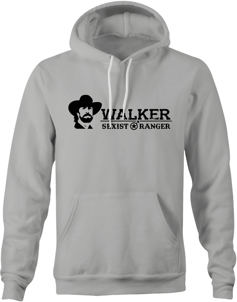 Funny Sexist Ranger Walker mashup hoodie
