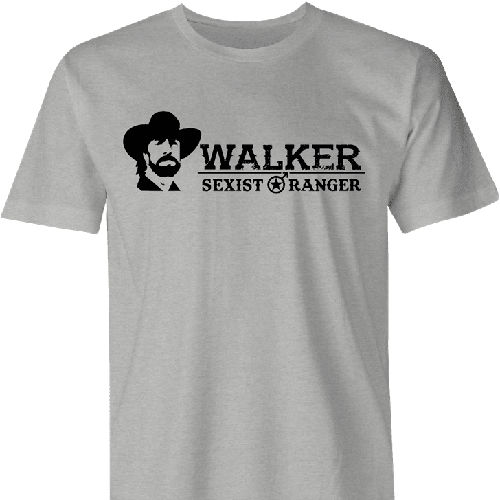 Funny Sexist Ranger Walker mashup men's t-shirt