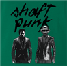funy daft punk shaft mashup green t-shirt