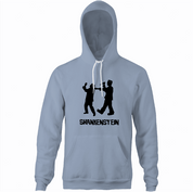 funny prion shank frankenstein mashup light blue hoodie