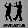 funny prion shank frankenstein mashup ash grey t-shirt
