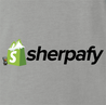 Shopify e-commerce sherpa parody t-shirt ash