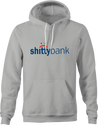 funny Shitty Bank Parody t-shirt Ash Grey hoodie