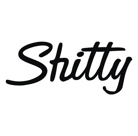 funny shitty sharpie parody white t-shirt 