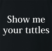 funny punctuation adult humor black t-shirt