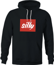 funny Silly Coffee Lover parody black hoodie