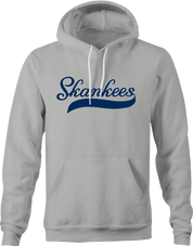 Funny Dirty New York Skankees Yankees Parody Ash Grey Hoodie