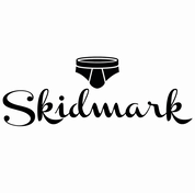 funny Dirty Skidmark Hallmark Mashup Parody white tee
