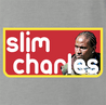 funny Slim Charles The Wire Slim Jim Mashup Parody Ash Grey t-shirt