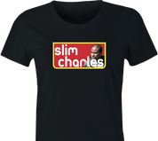 funny Slim Charles The Wire Slim Jim Mashup Parody women's black