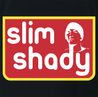 funny Slim Shady Eminem - Snap Into A Slim Jim Mashup black t-shirt