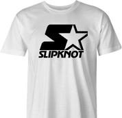 Slipknot Heavy Metal Starter Parody men's t-shirt white