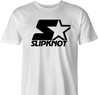 Slipknot Heavy Metal Starter Parody men's t-shirt white