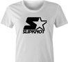 Slipknot Heavy Metal Starter Parody women's t-shirt white