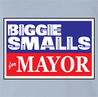 funny biggie smalls for mayor vote notrious big light blue t-shirt