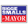 funny biggie smalls for mayor vote notrious big white t-shirt