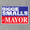 funny biggie smalls for mayor vote notrious big ash grey t-shirt