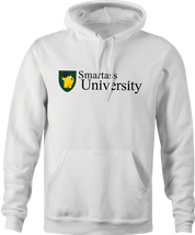 funny Smartass University t-shirt white hoodie
