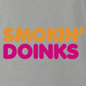 Funny Smokin' Doinks In Amish Weed Ash Grey T-Shirt