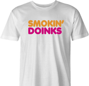 Funny Smokin' Doinks In Amish Weed White Men's T-Shirt